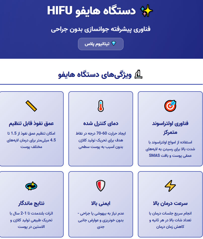 اتن عملکرد دستگاه هایفو